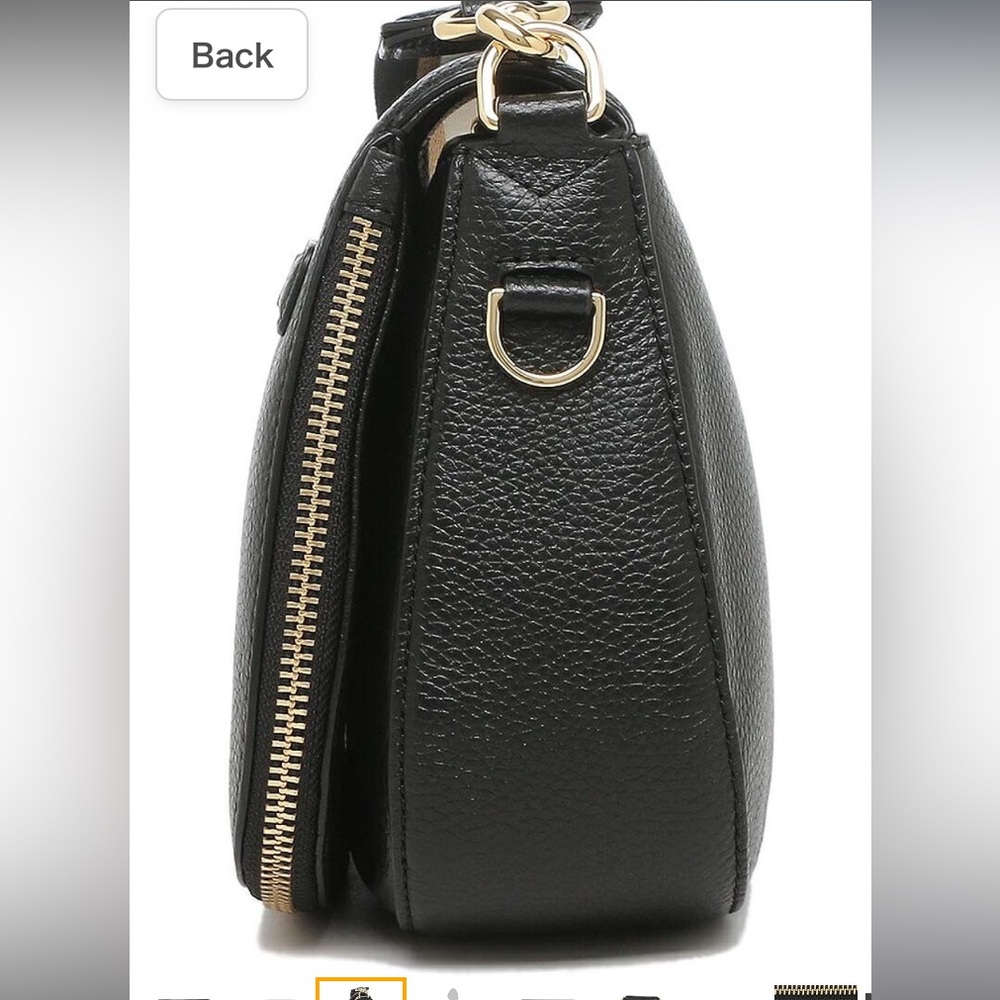 Marc Jacobs Gotham Saddle Bag, Black M0015467 - Picture 4 of 17